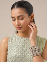 Avisha Bangle Set-Silver