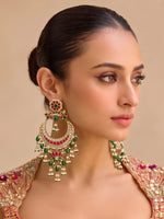 Prishti Chandbali Earrings-Multicolor