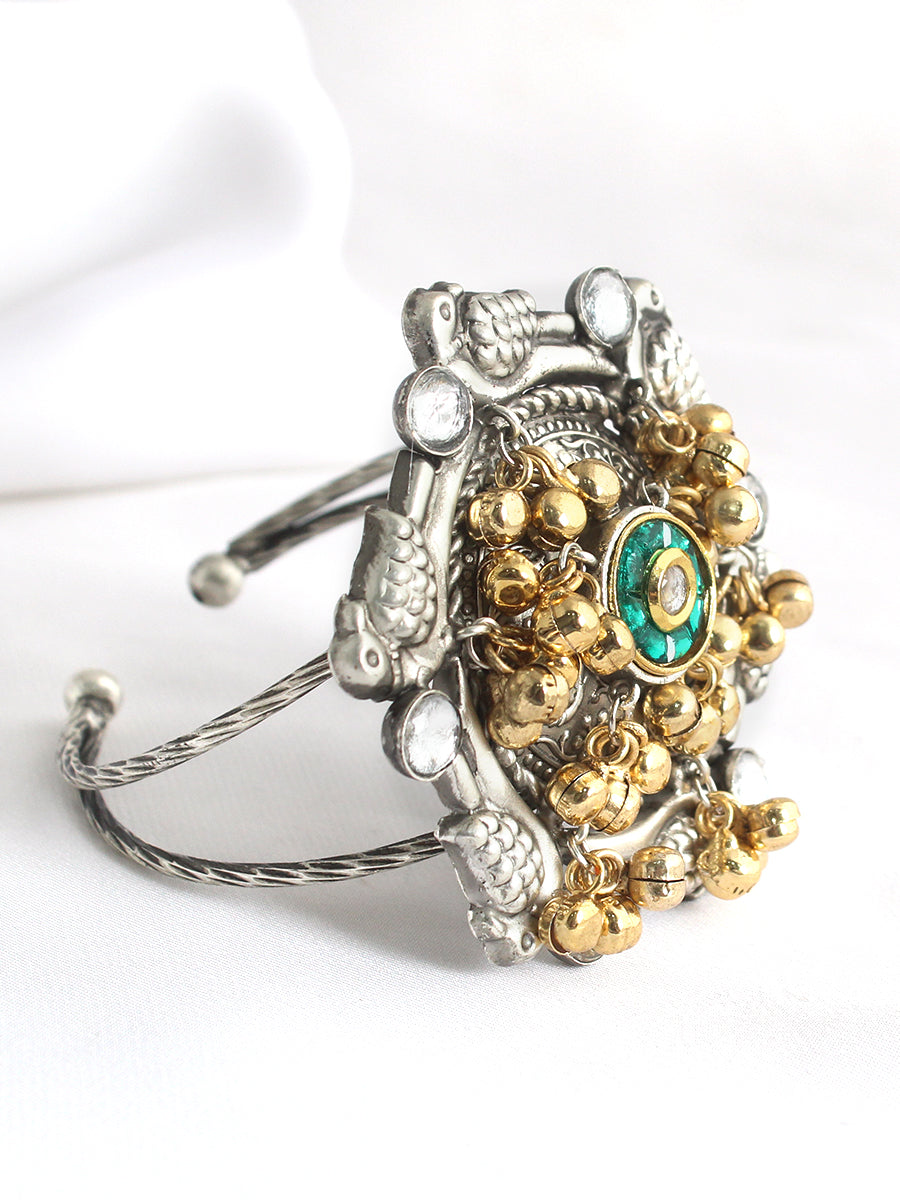 Dhanvi Bangle / Bracelet-Green
