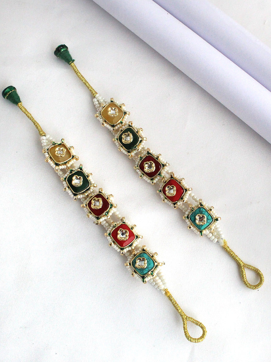 Drishti Ponchi Bracelet-Multicolor