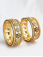 Pavitra Bangle Set-Multicolor