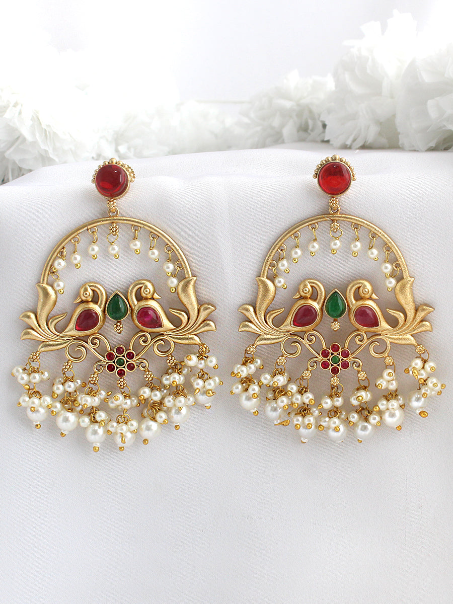 Morvika Earrings-Gold