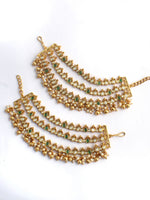 Tanvika Ear Chain / Kaanchain-Green