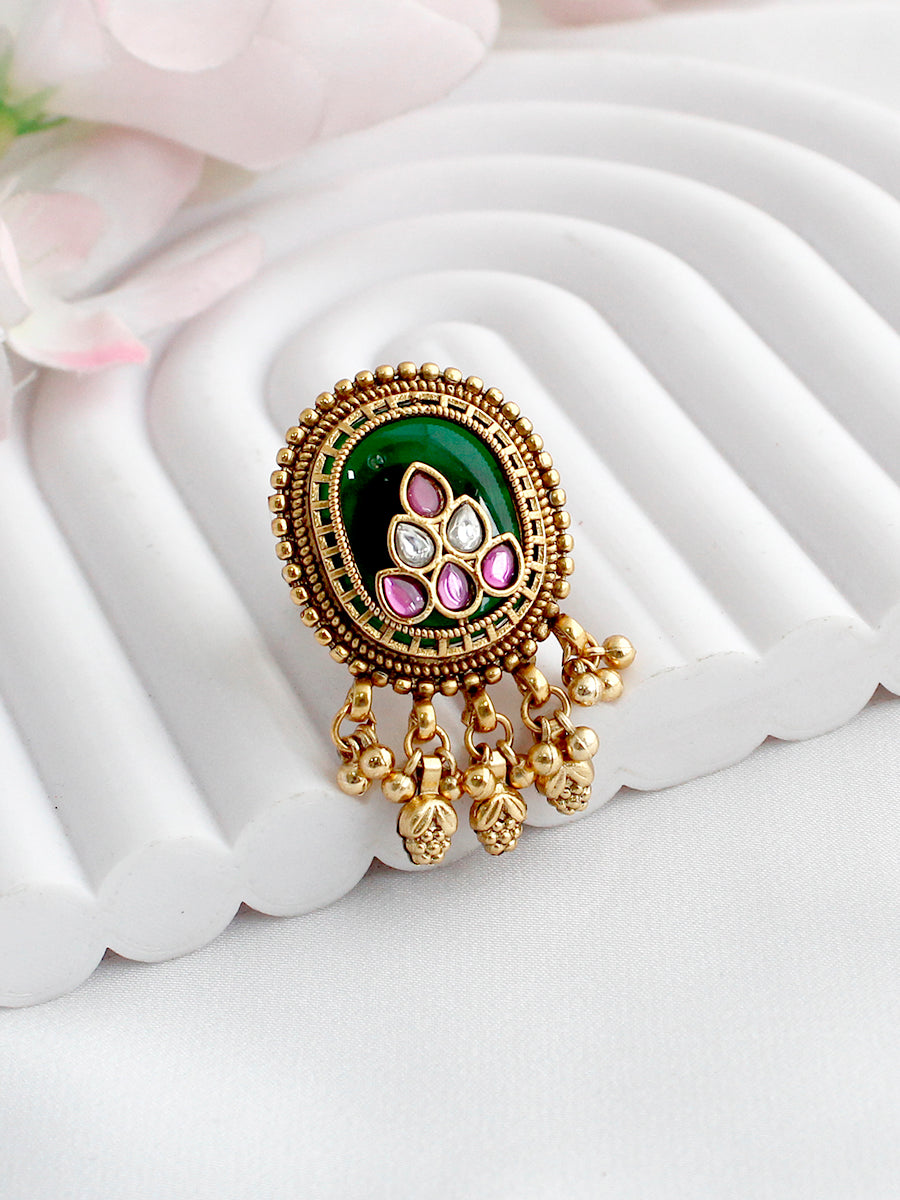 Varnika Ring-Green