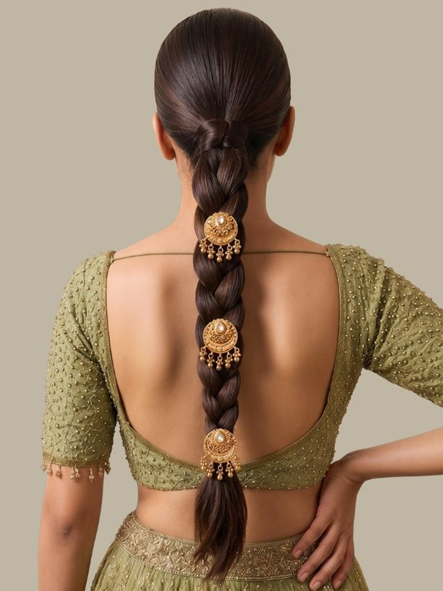 Anaika Hair Accessory / Braid Pins-Gold