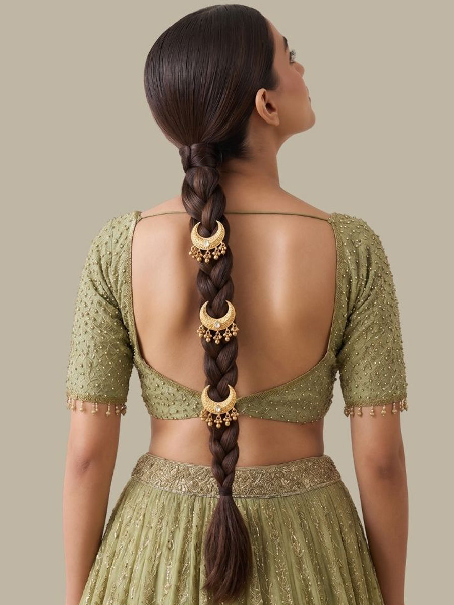 Arpita Hair Accessory / Braid Pins-Gold