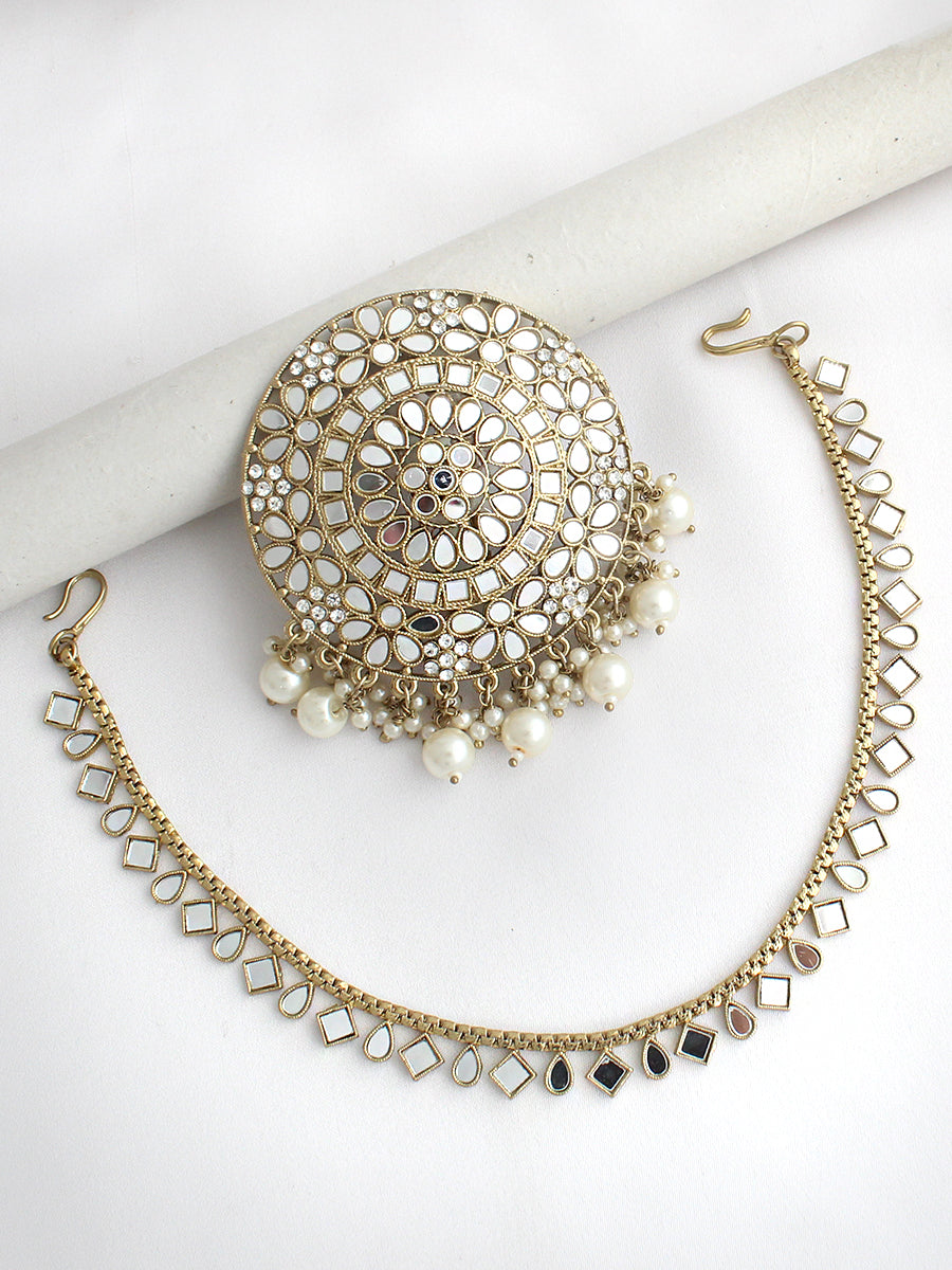 Nirvi Hair Bun Pin / Accessory-Gold