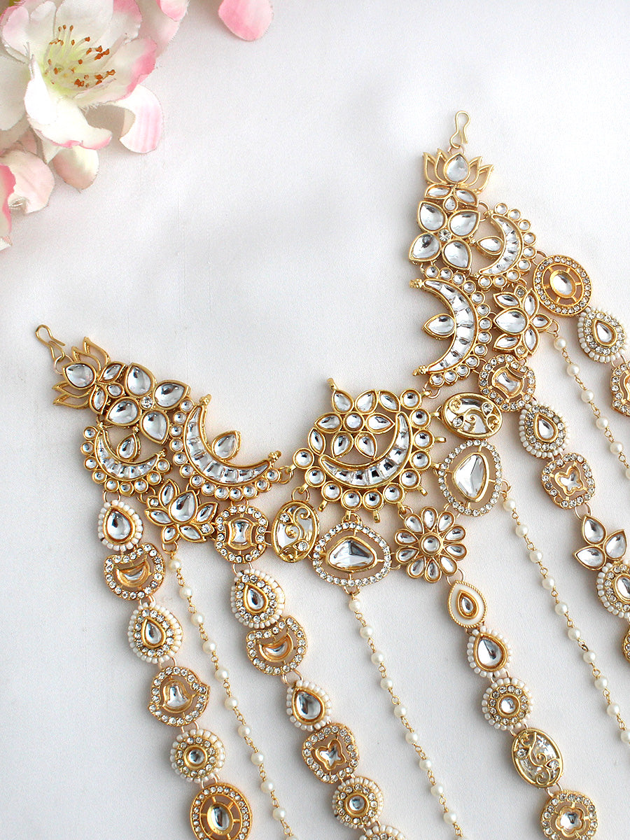 Niyati Hair Accessory- Gold