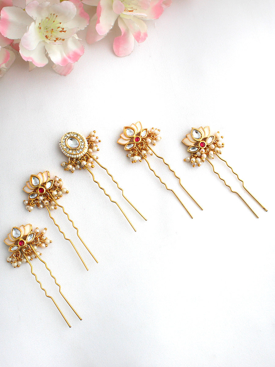 Sheel Bun & Braid Hair Accessory-Ivory