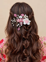 Rhea Hair Comb-Pink
