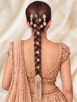 Aakriti Bun & Braid Hair Accessory-Gold