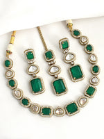 Mayra Necklace set _ Green