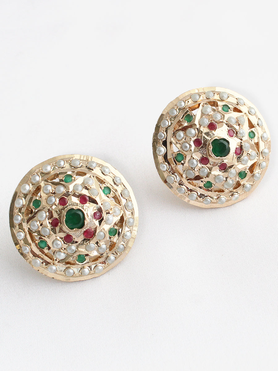 Umrao Necklace Set-Green