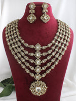 Manushi Layered Necklace Set-Gold