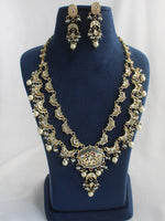 Ditya Layered Necklace Set-Ivory