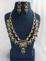 Ditya Layered Necklace Set-Green