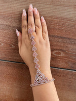 Noshin Hand Harness / Bracelet-Pastel Pink